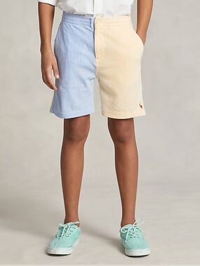 Polo Ralph Lauren Prepster Knit Oxford Fun Shorts Pastel M 10-12